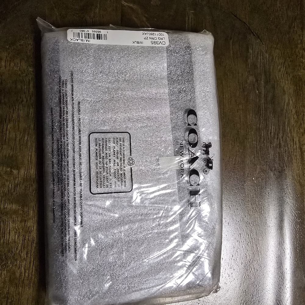 Coach Black Clutch